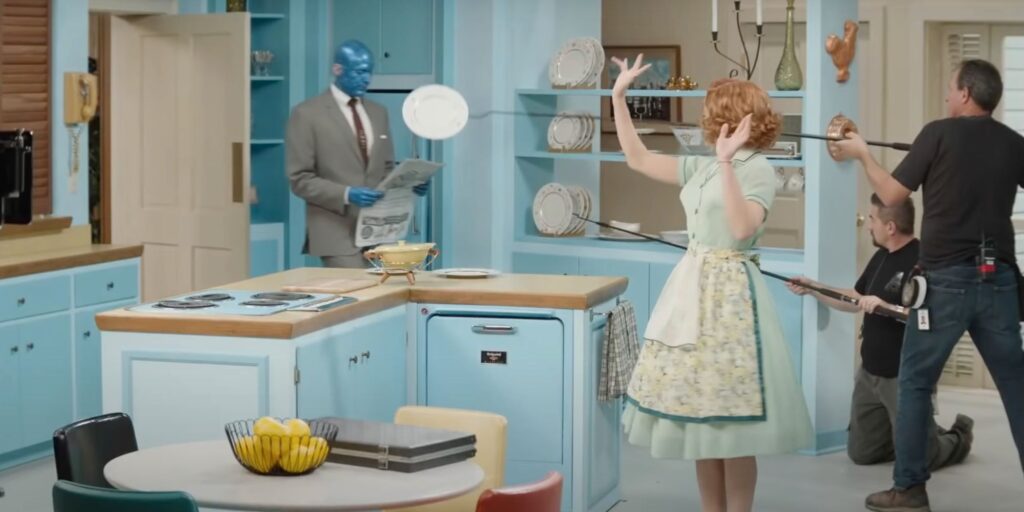 El video de WandaVision BTS revela los secretos detrás de los efectos visuales