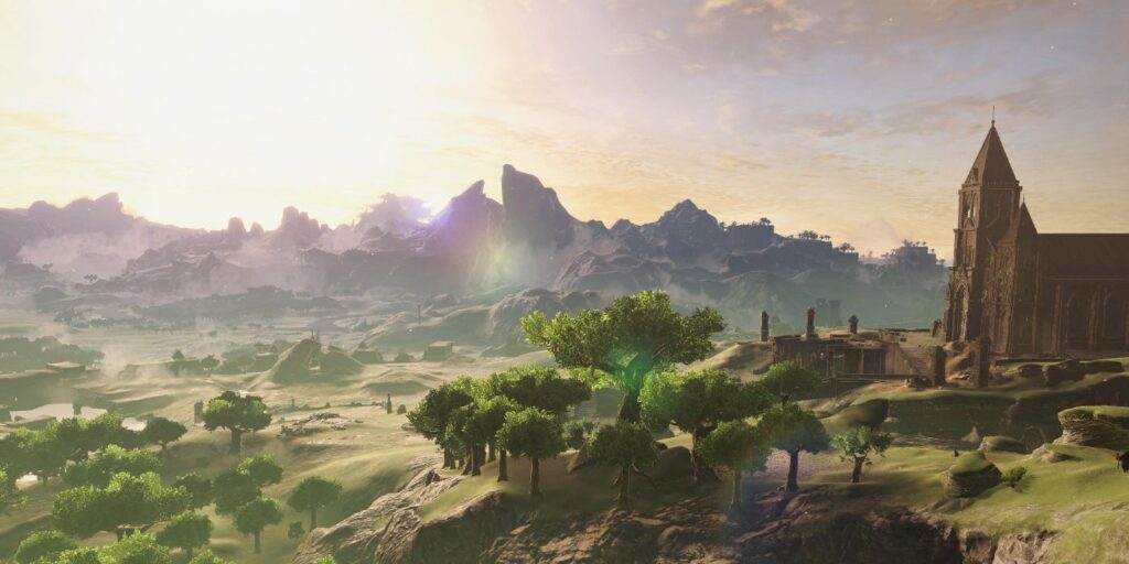 Great Plateau de BOTW es el estándar de oro de los tutoriales de Zelda