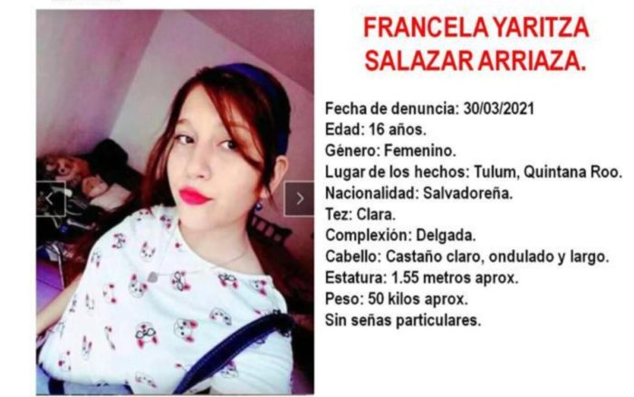 Hallan a hija mayor de la salvadoreña Victoria Salazar: Bukele
