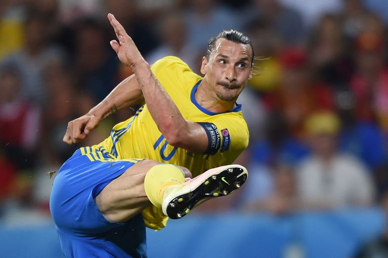 Ibrahimovic, durante la Eurocopa de 2016.