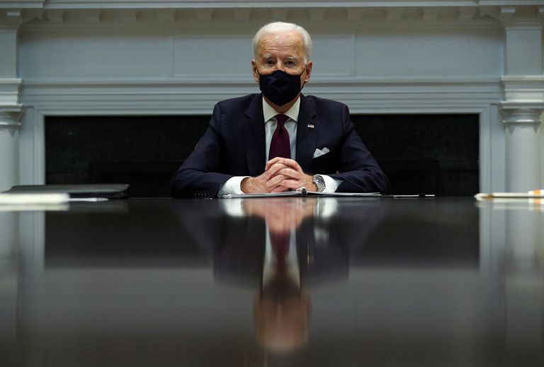 El presidente de Estados Unidos, Joe Biden, en la Casa Blanca.