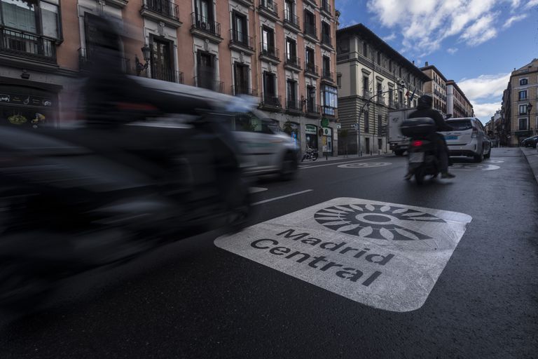 Zona restringida por el plan de Madrid Central del anterior Ayuntamiento de la capital.