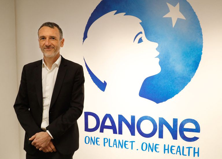 Emmanuel Faber, ex primer ejecutivo de Danone.