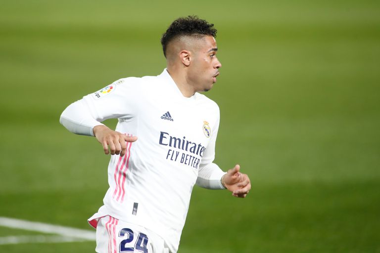 Mariano, en un partido con el Madrid el pasado 1 de marzo en Valdebebas.