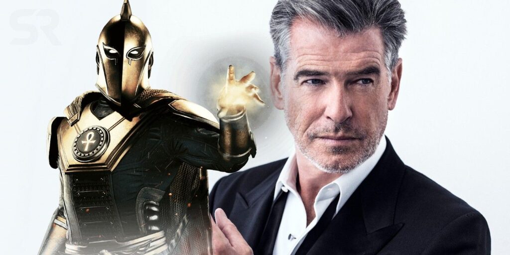 La película de Black Adam presenta a Pierce Brosnan como el superhéroe de DC Dr. Fate