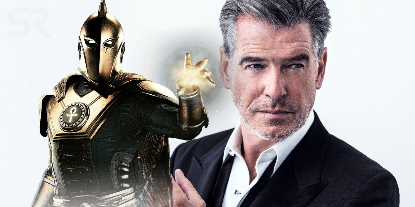 La película de Black Adam presenta a Pierce Brosnan como el superhéroe de DC Dr. Fate