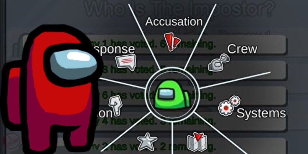 La rueda Quickchat de Among Us es realmente mejor que escribir