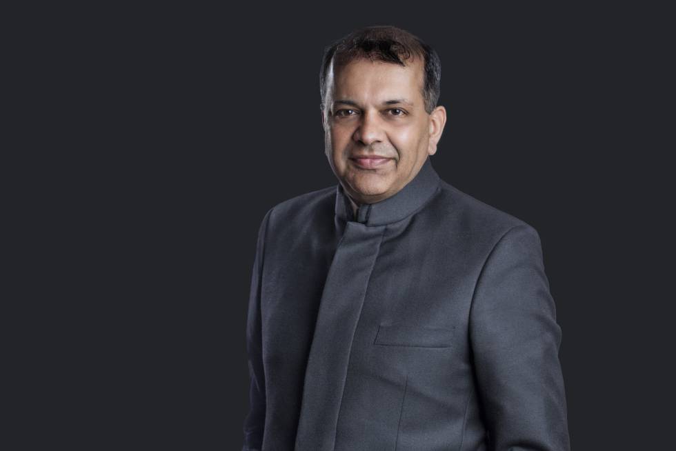 El escritor Suketu Mehta en una imagen de su web.