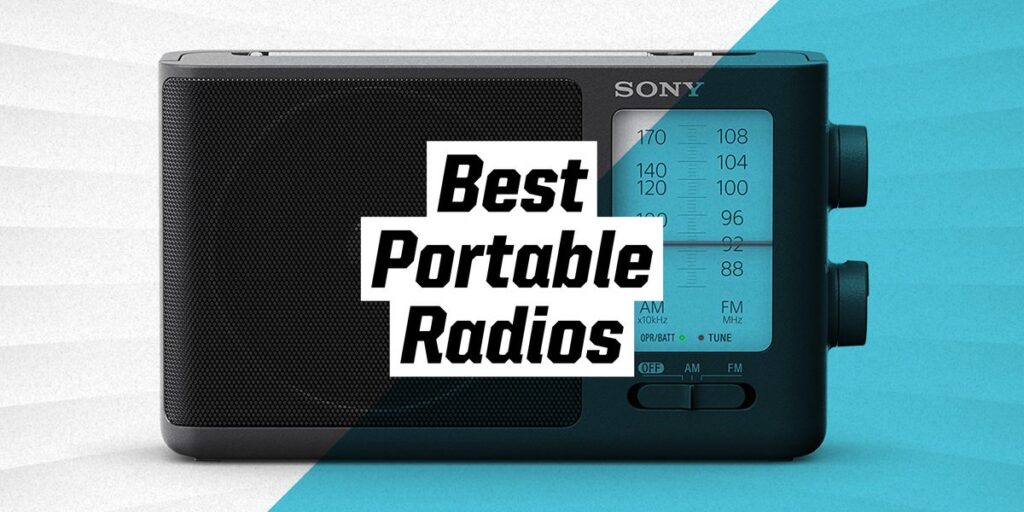 Las 6 mejores radios portátiles para uso en interiores y exteriores