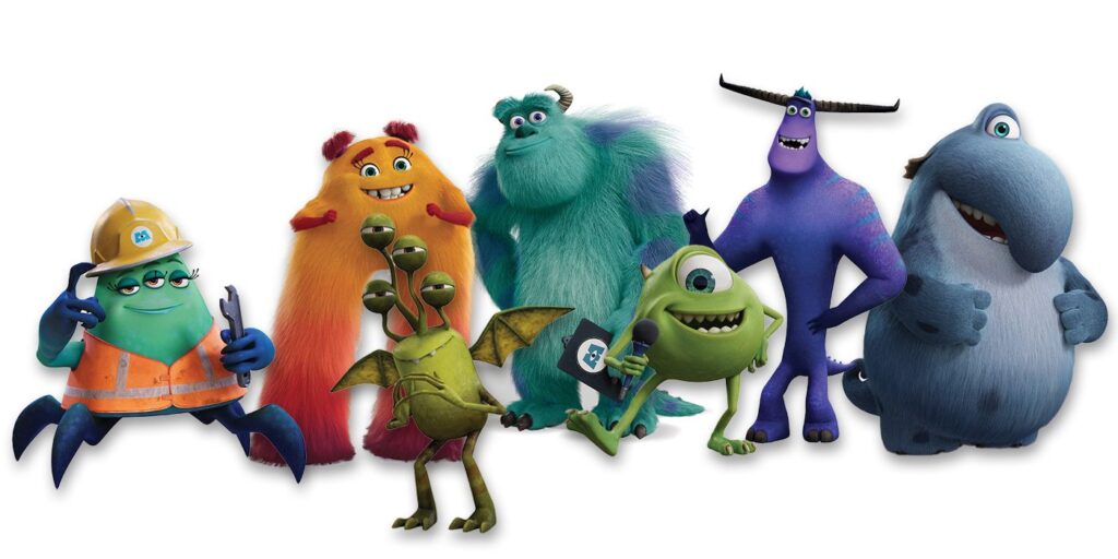 Las imágenes de Monsters Inc muestran al nuevo personaje en el trabajo
