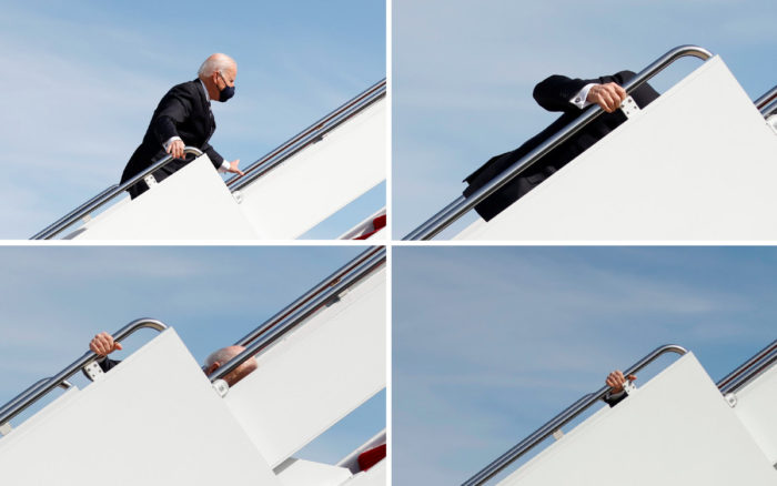 Las tres caídas Biden, su lucha contra la Covid y la tensión con Putin | Videos