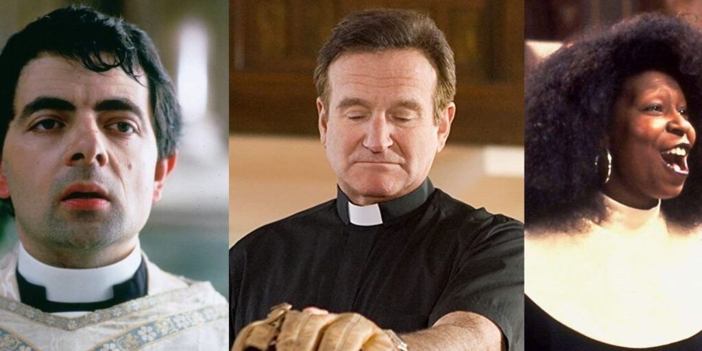 Los 10 sacerdotes y monjas más divertidos de la pantalla |