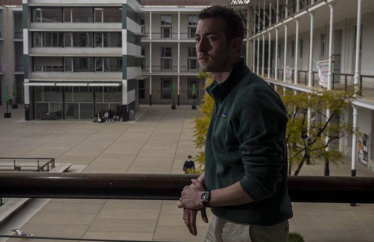 El estudiante Matt O'Malley, graduado en Global Studies por la UPF de Barcelona.