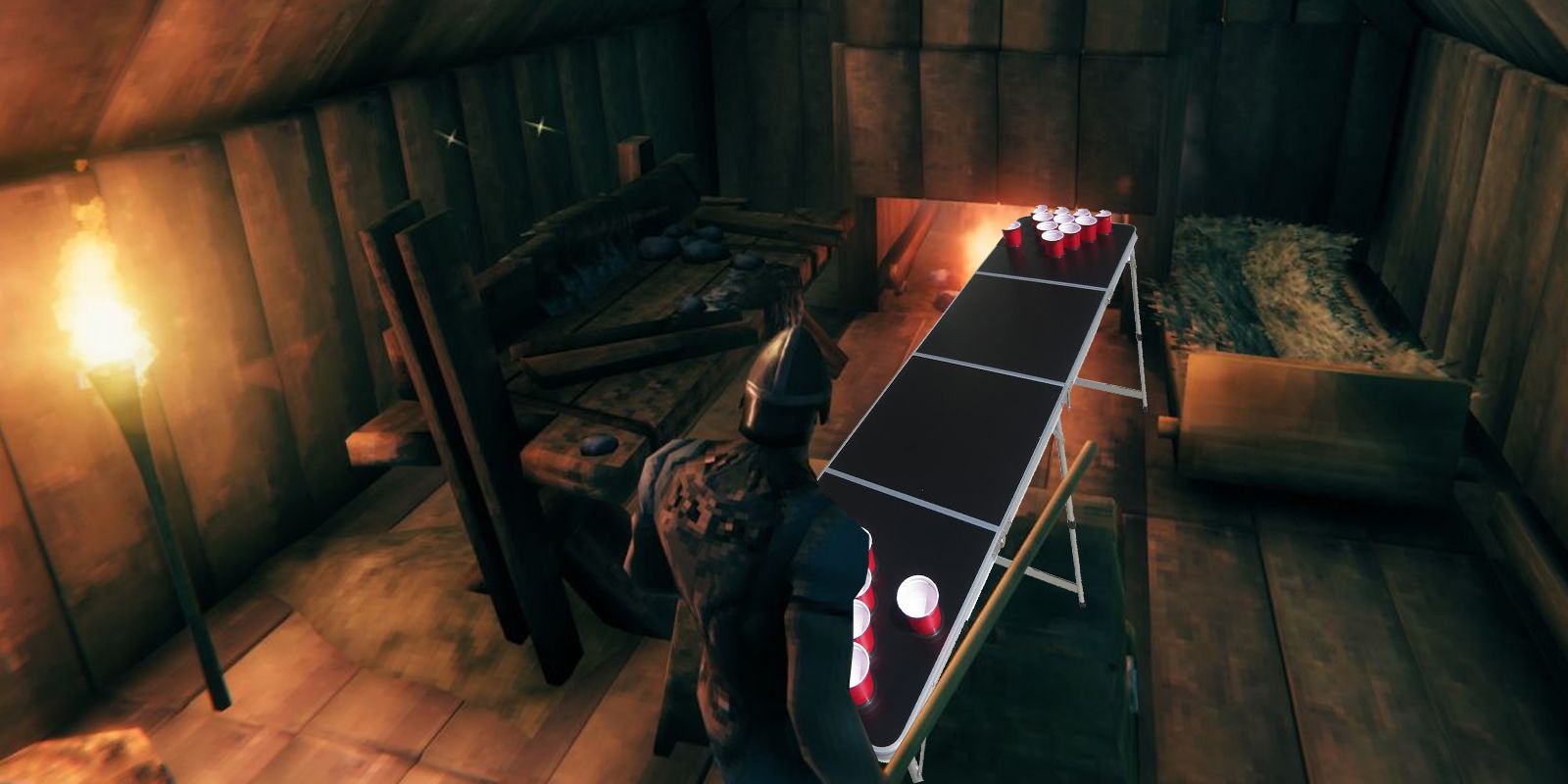 Los fanáticos de Valheim ahora juegan Viking Beer Pong |