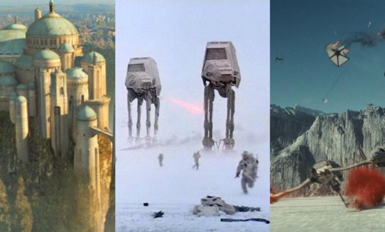 Los mejores planetas del universo de Star Wars, clasificados |