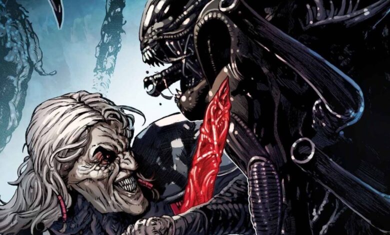 Marvel's Alien Comic revela que los xenomorfos tienen un 'rey de negro'