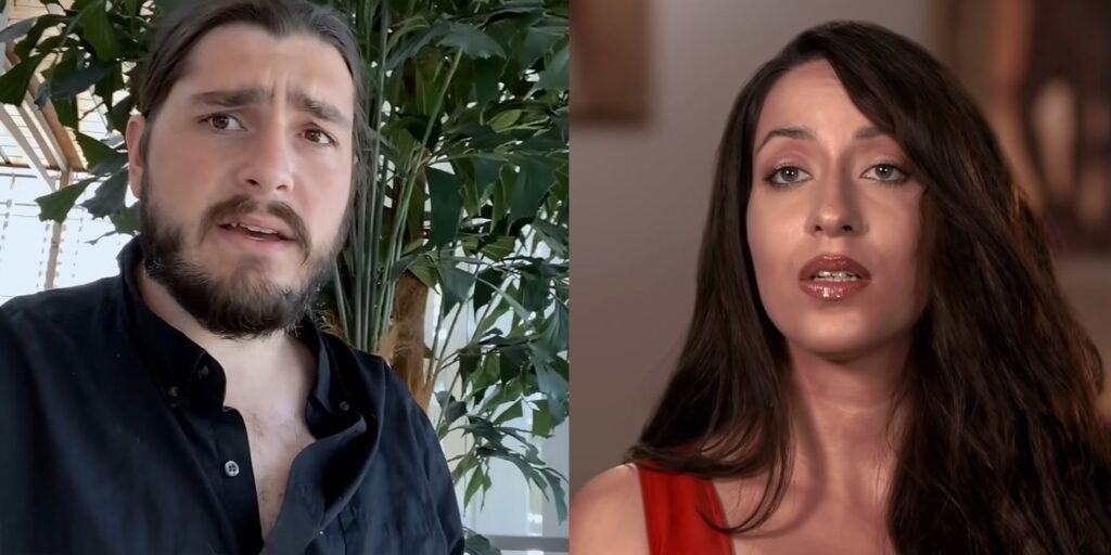 Novio de 90 días: Andrew afirma que sus perturbadores mensajes de texto a Amira son 'trucos de televisión'