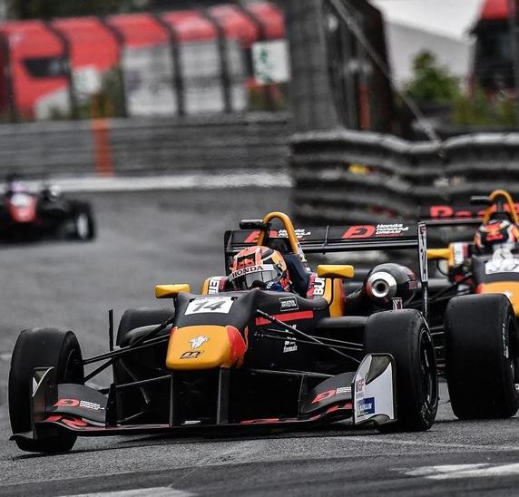 Yuki Tsunoda, en la EuroFórmula Open