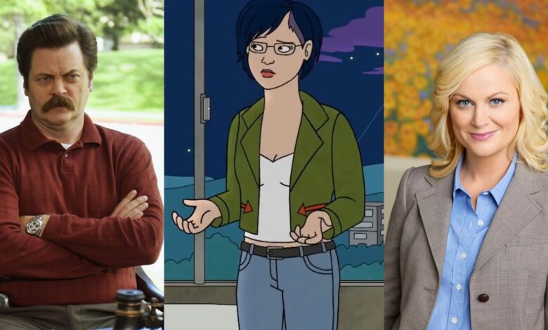 Personajes de Parques y Recreación y sus contrapartes de BoJack Horseman