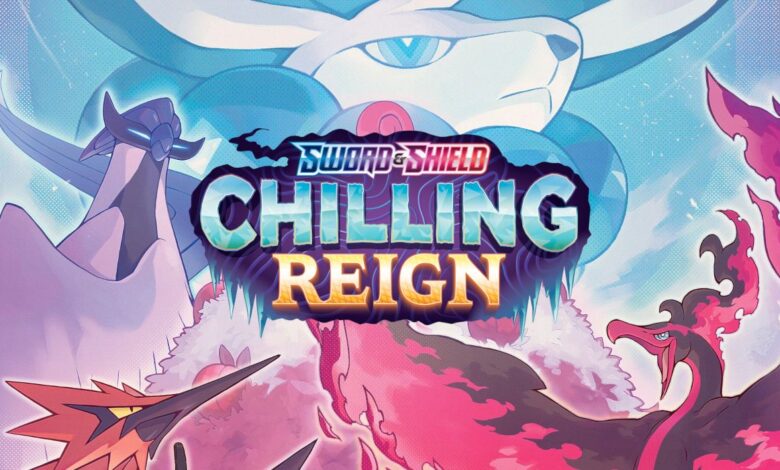 Pokémon TCG Sword & Shield Chilling Reign agrega legendarios galarianos