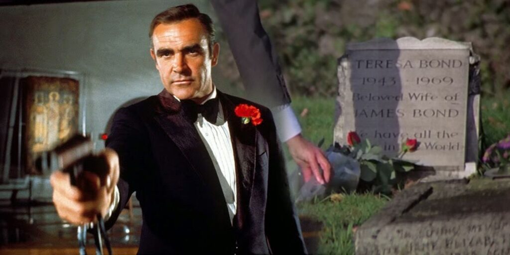 Por qué James Bond no persigue al asesino de su esposa con diamantes para siempre