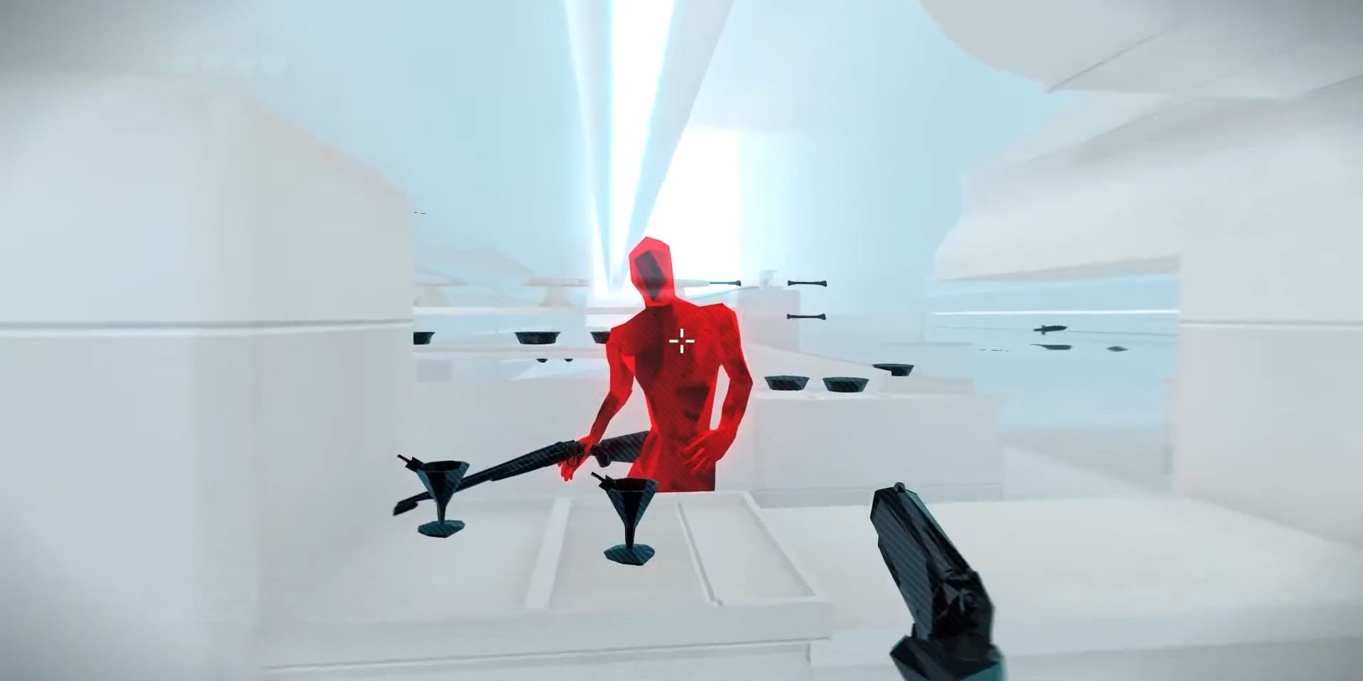 Por qué Superhot: Mind Control Delete se vuelve tan extraño en el nodo 7B