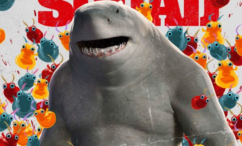 Por qué el King Shark de The Suicide Squad es un gran tiburón blanco y no un tiburón martillo