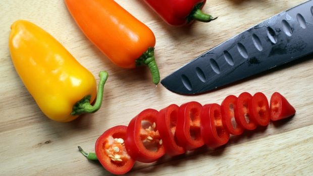 Receta de mascarilla purificante casera de pimiento rojo y pepino