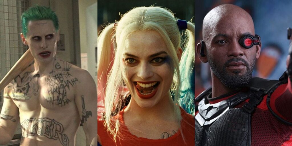 Suicide Squad: 5 personajes con más (y 5 con menos tiempo de pantalla)