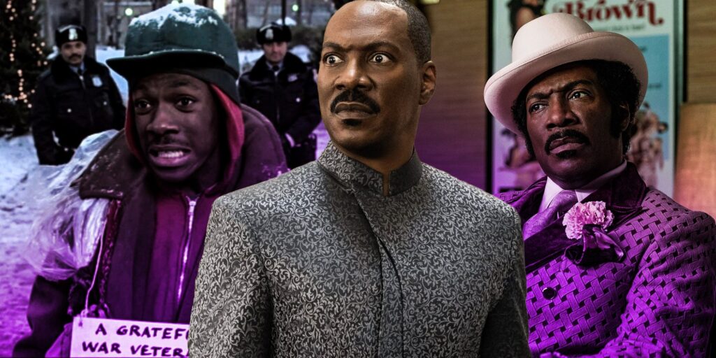 Todas las películas de Eddie Murphy mencionadas en Coming 2 America