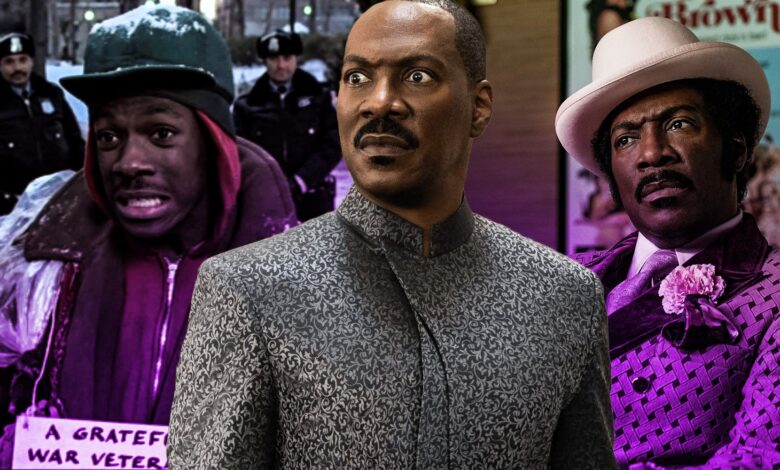 Todas las películas de Eddie Murphy mencionadas en Coming 2 America