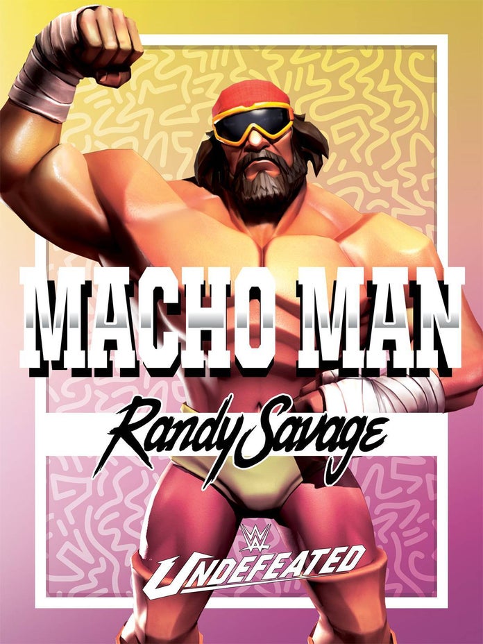 Póster WWE-Undefeated-MachoMan- Póster WWE-Undefeated-MachoMan-