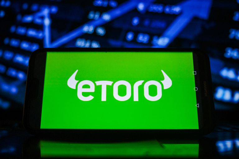 Logo de eToro en una imagen de archivo.
