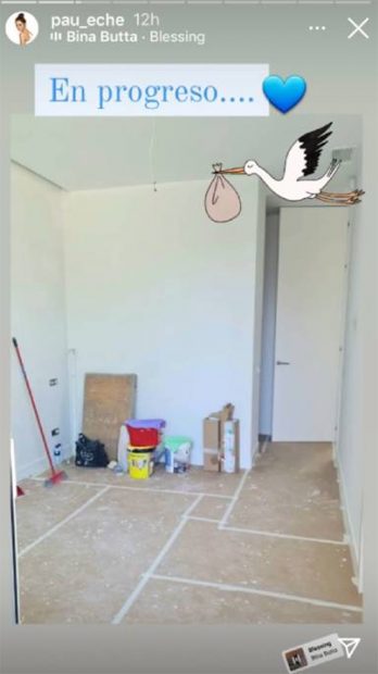 Así estaba la habitación del pequeño Miguel la pasada semana / Instagram: @pau_eche