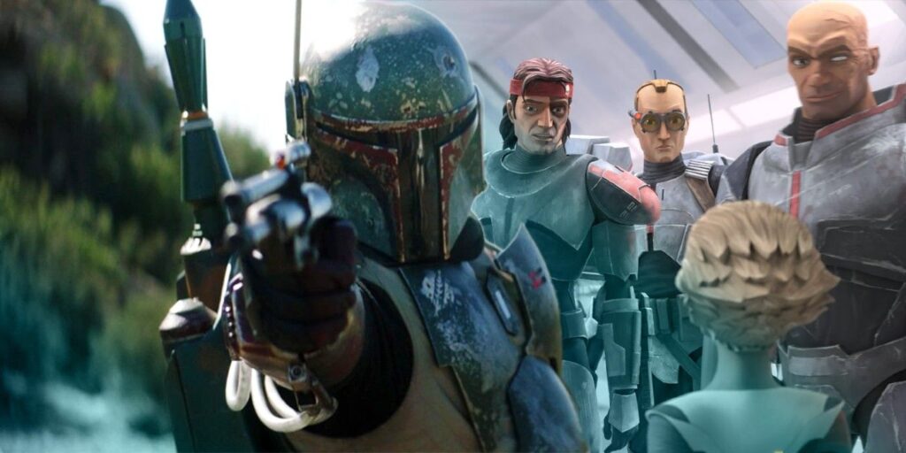 ¿Dónde está Boba Fett durante el mal lote?