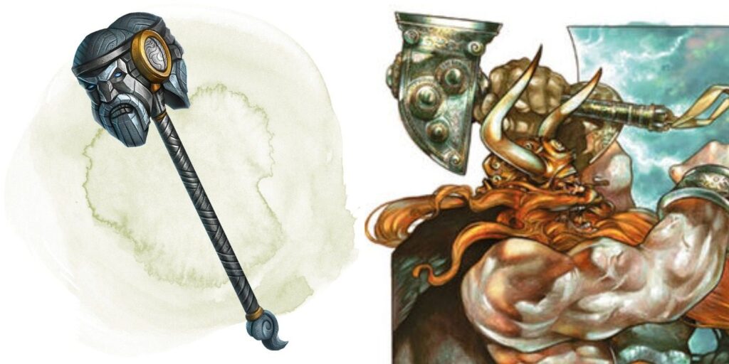 ¿Es el martillo de Thunderbolts de D&D algo parecido al Mjolnir de Thor?