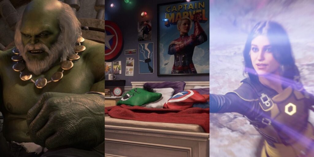 10 detalles poco conocidos en el videojuego de Los Vengadores de Marvel que todos se perdieron por completo