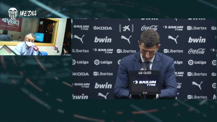 Javi Gracia, destituido, tras el Valencia- Barça Javi Gracia, destituido, tras el Valencia- Barça