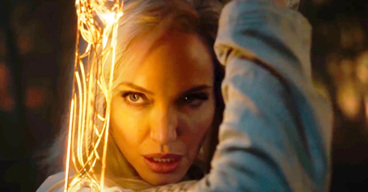 Angelina Jolie ha visto el tráiler de Marvel Eternals Angelina Jolie ha visto el tráiler de Marvel Eternals