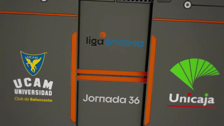 Resumen del UCAM Murcia - Unicaja (81 - 68)