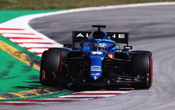 Fernando Alonso, en el GP de España de F1 2021