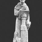 Anonymous. Meister Eckhart von Hochheim. Sculpture on the tower of City Hall, Cologne. Credit: Album / Fine Art Images