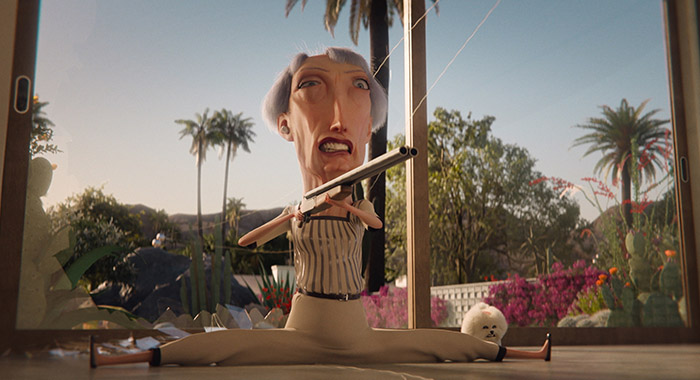 Love Death and Robots Volumen 2 Episodio 1 Servicio al cliente automatizado que termina Explicación de la escopeta