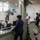 24/11/2020 - Barcelona - Reportaje Centro de Atencion Primaria del barrio del Besos. En la imagen el mostrador del Cap Besos. Foto: Massimiliano Minocri