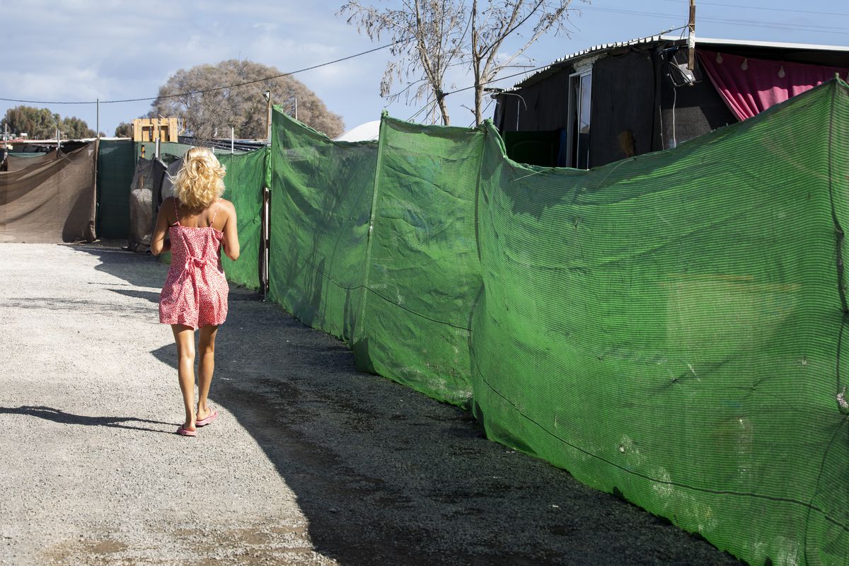 Un asentamiento chabolista para desahuciados de la pandemia en el corazón turístico canario