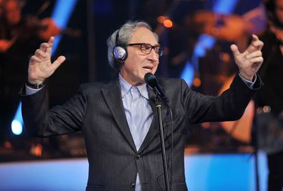 Battiato, en un concierto en Milán en 2013.