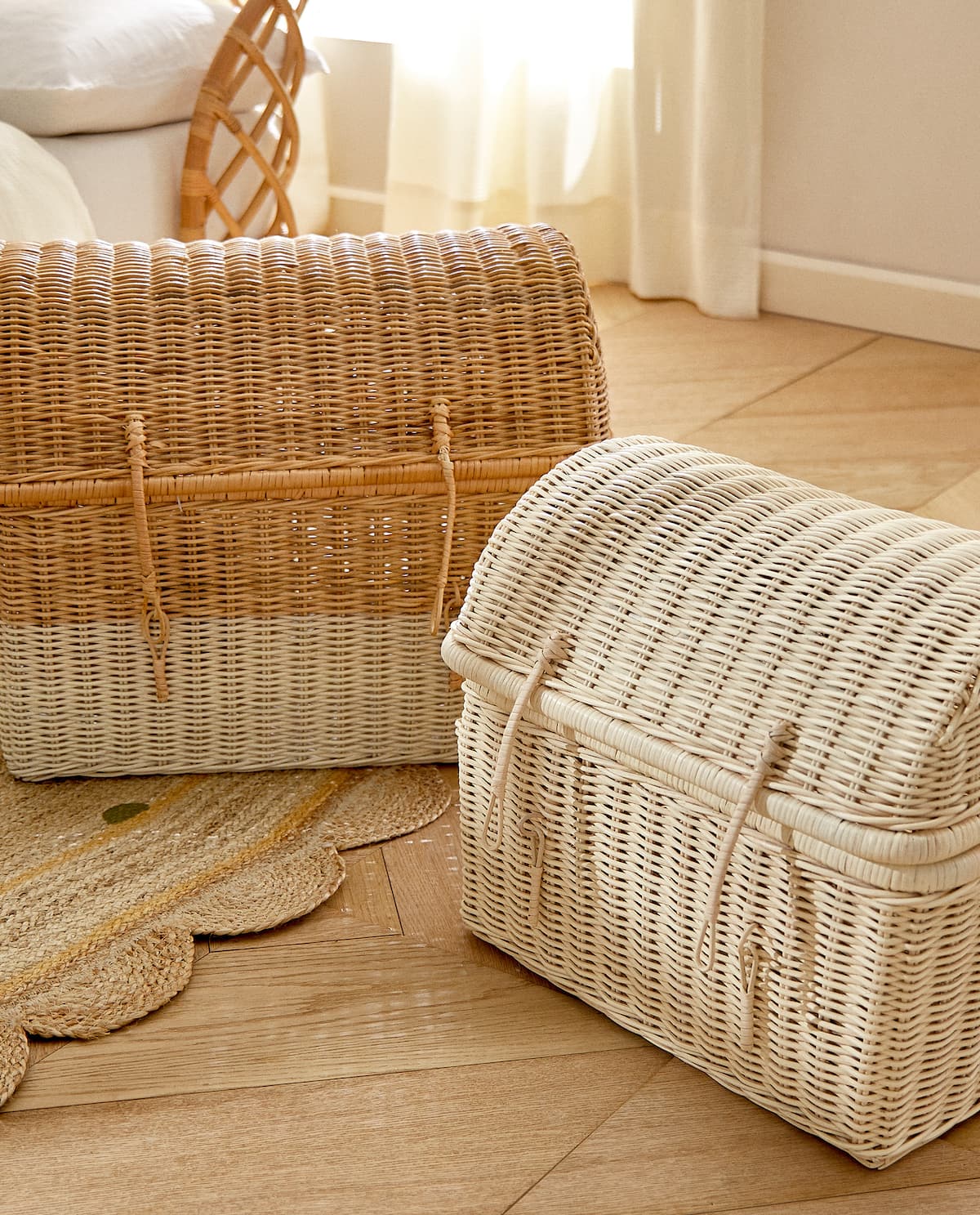 Guarda y decora, estas cestas de Zara Home te permitirán maximizar tu armario