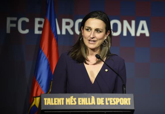 La directiva del Barça, Maria Teixidor, gran impulsora de la sección femenina