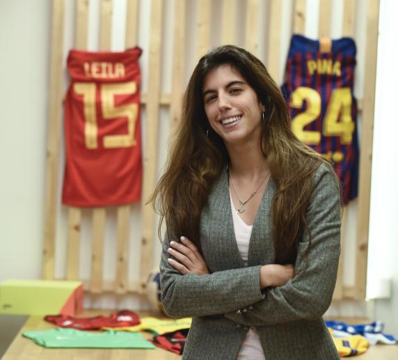 Carlota Planas, agente de jugadoras de fútbol femenino de la Agencia Unik Sports Management