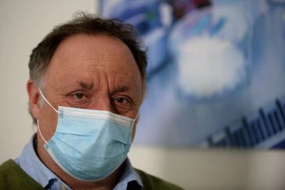 El virólogo Marc van Ranst, en febrero de este año.